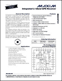 Click here to download MAX2741 Datasheet