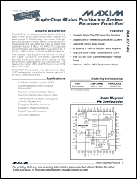 Click here to download MAX2742 Datasheet