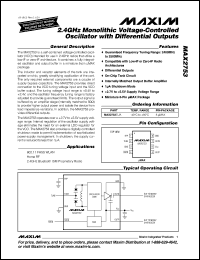 Click here to download MAX2753 Datasheet