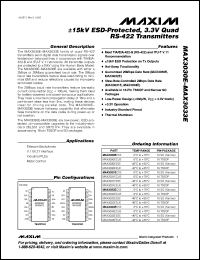 Click here to download MAX3030E-MAX3033E Datasheet