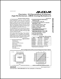 Click here to download MAX307 Datasheet