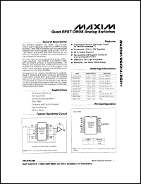 Click here to download DG201A Datasheet