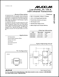 Click here to download MAX3120 Datasheet