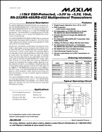 Click here to download MAX3160E Datasheet