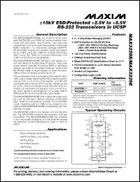 Click here to download MAX3228E Datasheet