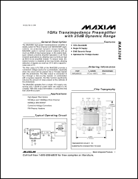 Click here to download MAX3260 Datasheet