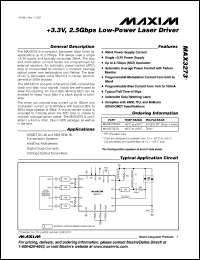 Click here to download MAX3273E/D Datasheet