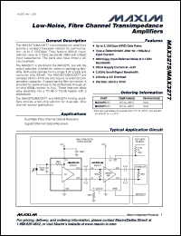 Click here to download MAX3275U/D Datasheet