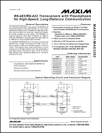 Click here to download MAX3291 Datasheet