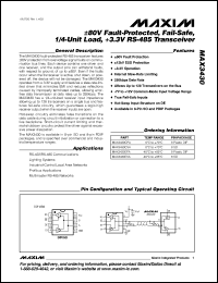 Click here to download MAX3430 Datasheet
