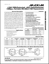 Click here to download MAX3440E Datasheet