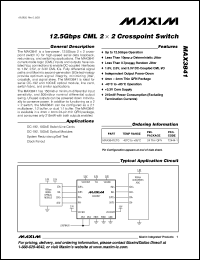Click here to download MAX3841ETG-T Datasheet