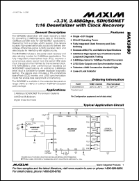 Click here to download MAX3880 Datasheet