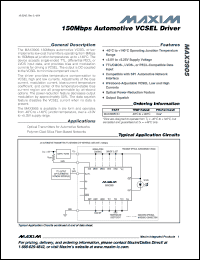 Click here to download MAX3905 Datasheet