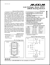 Click here to download MAX394 Datasheet