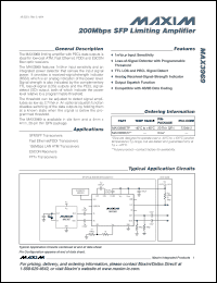 Click here to download MAX3969D Datasheet