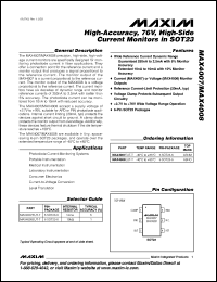 Click here to download MAX4008EUT-T Datasheet