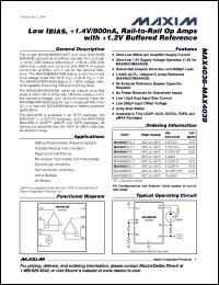 Click here to download MAX4039 Datasheet