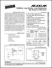 Click here to download MAX4305 Datasheet