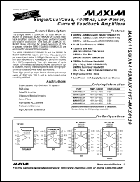 Click here to download MAX4119 Datasheet