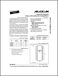Click here to download MAX4138 Datasheet