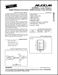 Click here to download MAX4147 Datasheet