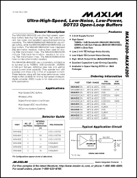 Click here to download MAX4200-MAX4205 Datasheet
