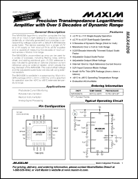 Click here to download MAX4206 Datasheet