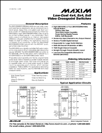 Click here to download MAX4359-MAX4456 Datasheet