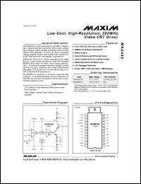 Click here to download MAX445 Datasheet