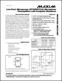 Click here to download MAX4469 Datasheet