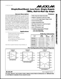 Click here to download MAX4484 Datasheet