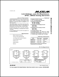 Click here to download MAX4515 Datasheet