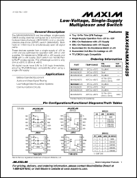 Click here to download MAX4524D Datasheet