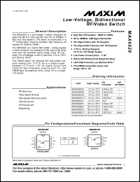Click here to download MAX4529 Datasheet