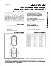 Click here to download MAX4534 Datasheet