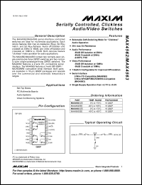 Click here to download MAX4562 Datasheet