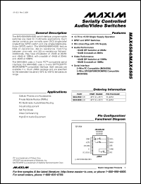 Click here to download MAX4584 Datasheet