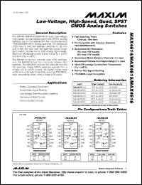 Click here to download MAX4614 Datasheet