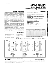 Click here to download MAX4667 Datasheet