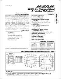 Click here to download MAX4674 Datasheet