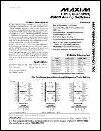 Click here to download MAX4700 Datasheet