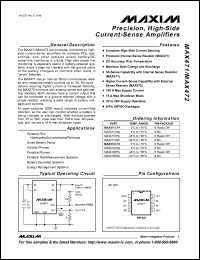 Click here to download MAX471 Datasheet
