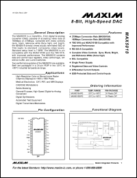 Click here to download MAX5018 Datasheet