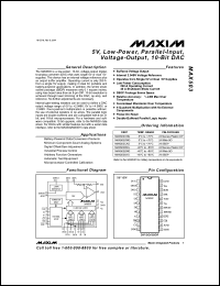 Click here to download MAX503 Datasheet