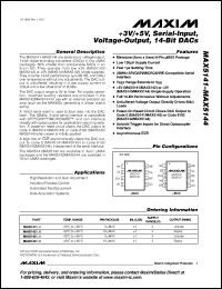 Click here to download MAX5141 Datasheet