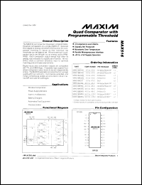 Click here to download MAX516 Datasheet