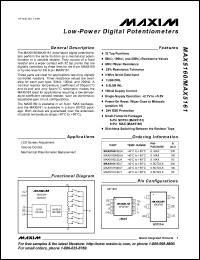 Click here to download MAX5160-MAX5161 Datasheet