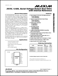 Click here to download MAX5230-MAX5231 Datasheet