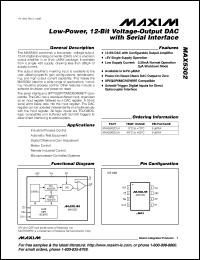 Click here to download MAX5302 Datasheet